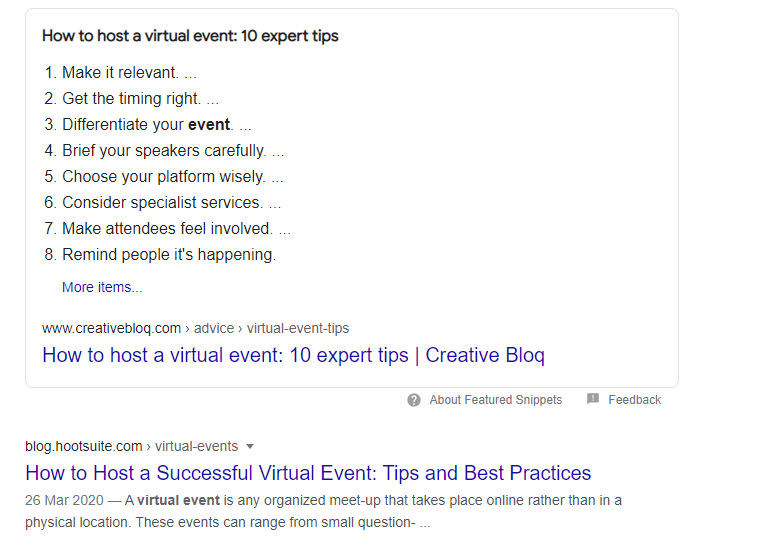 How to host a virtual event