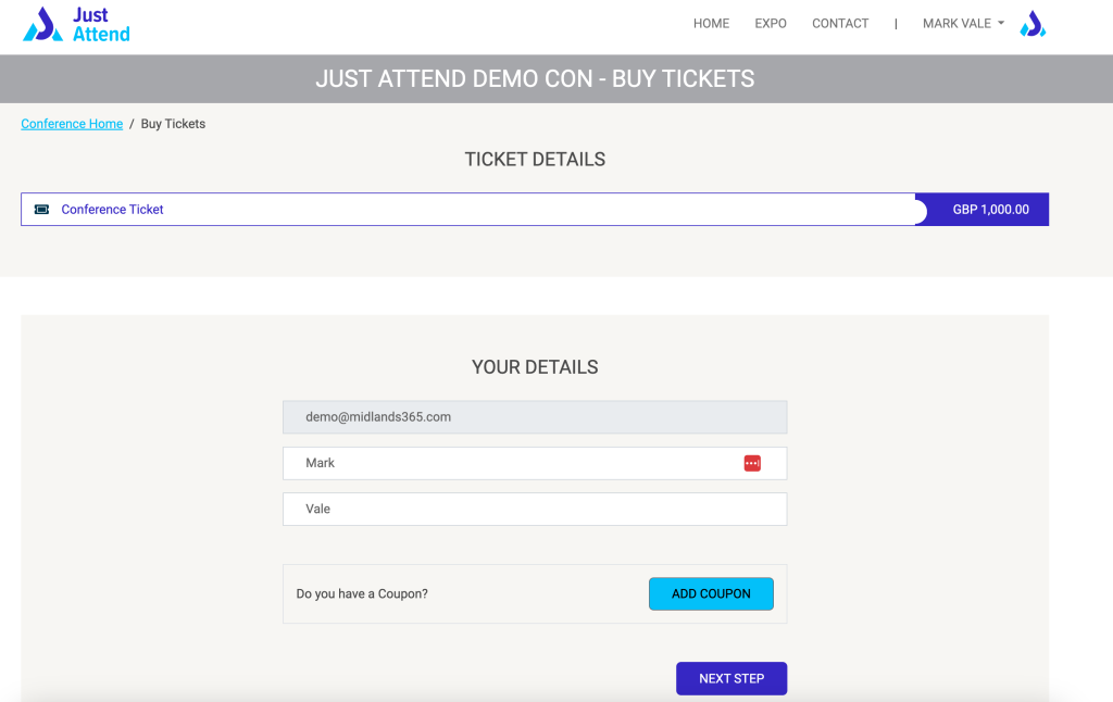 Minimize needed information to boost event registrations and get more event attendees