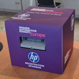 badgeBox - a brandable printer cover for the Epson C3500