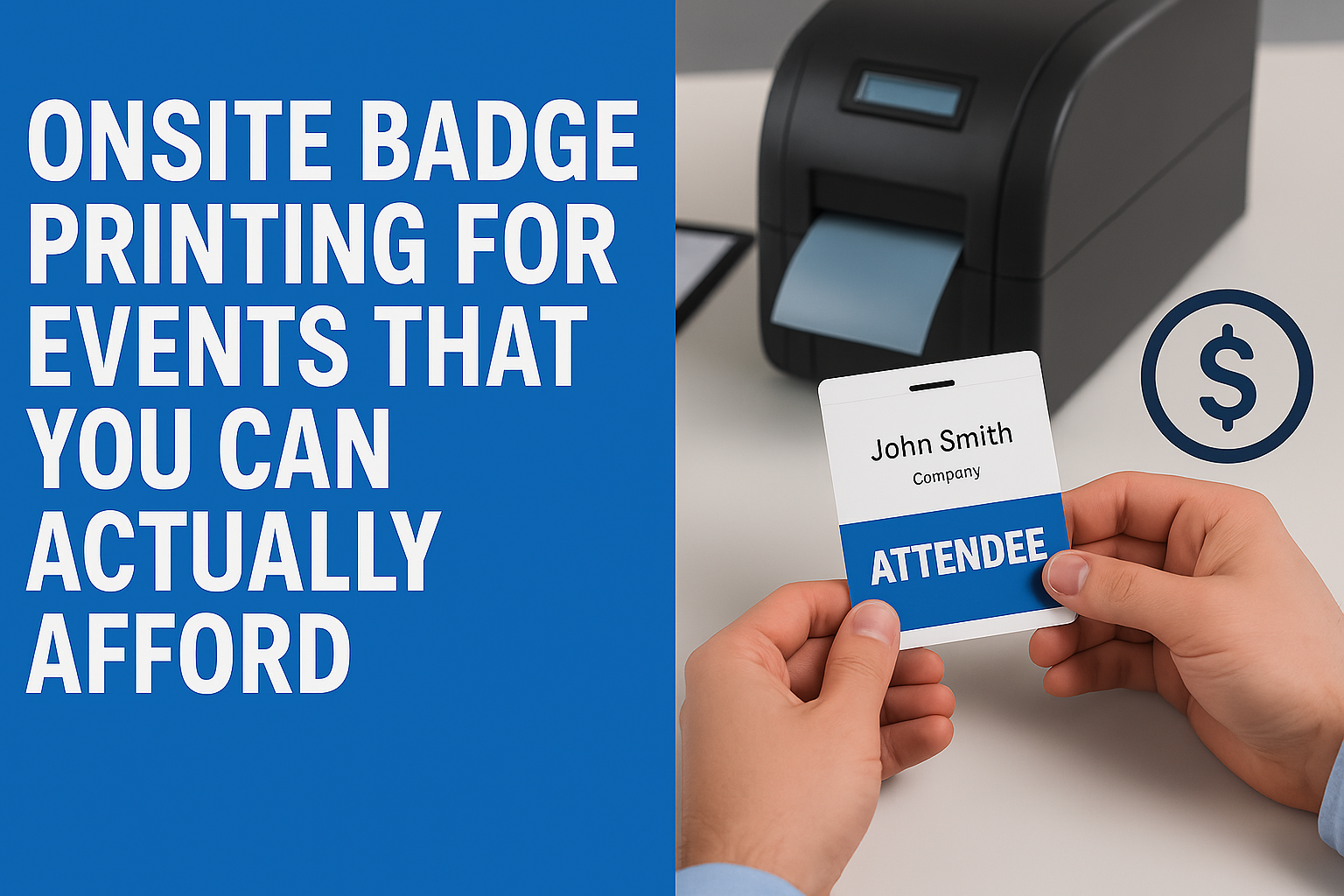 DIY Onsite Badge Printing for Events