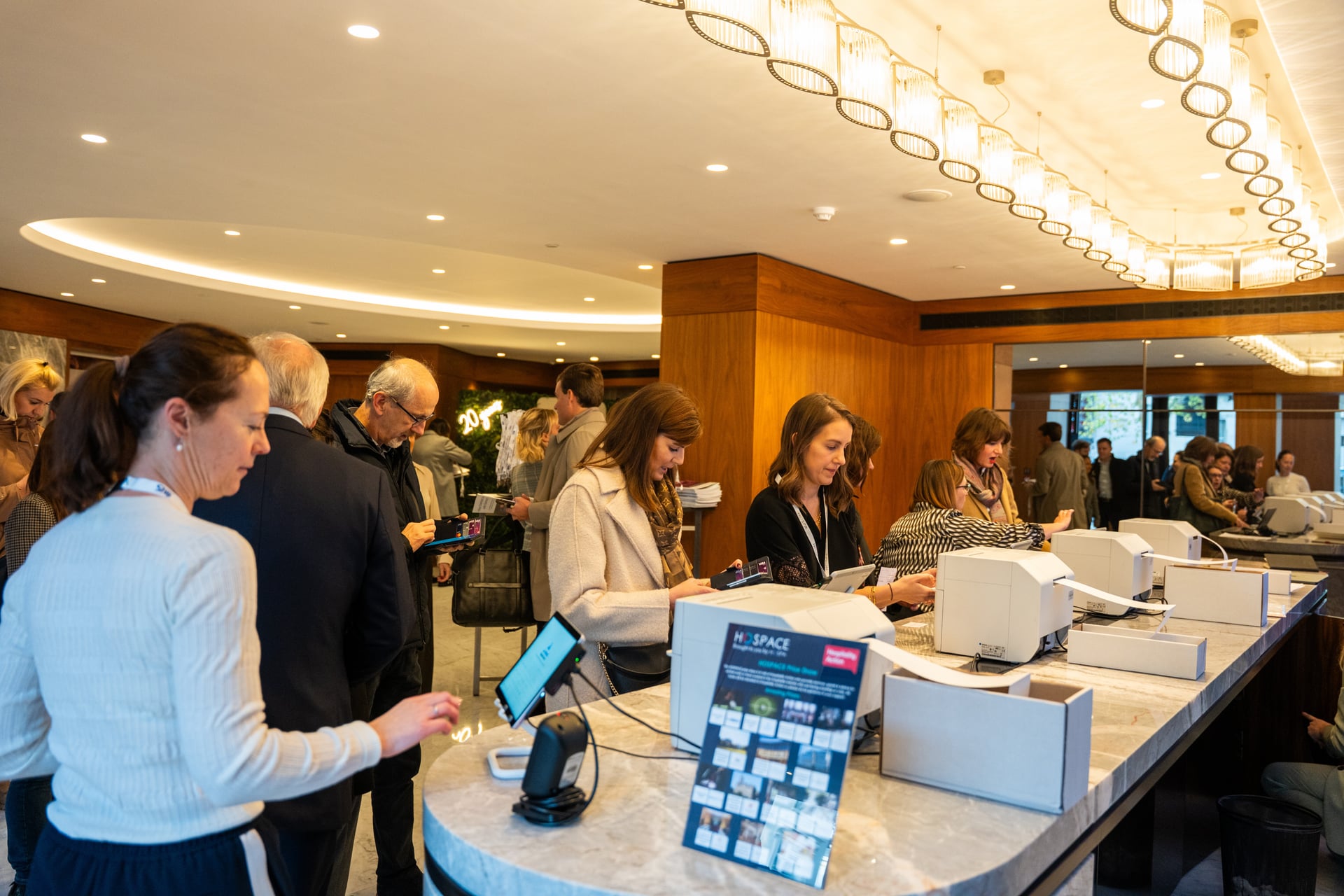 Fully Staffed Badge printing at your event